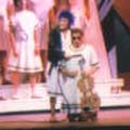Megan Roth (Public Opinion) and Chester Pidduck (Orpheus)<br><em>Orpheus in the Underworld</em>, Brevard Music Center, 2004.